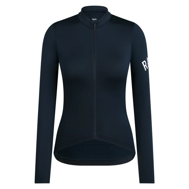 Rapha W's Pro Team LS Midweight Trøye Carbon, Str. XS 