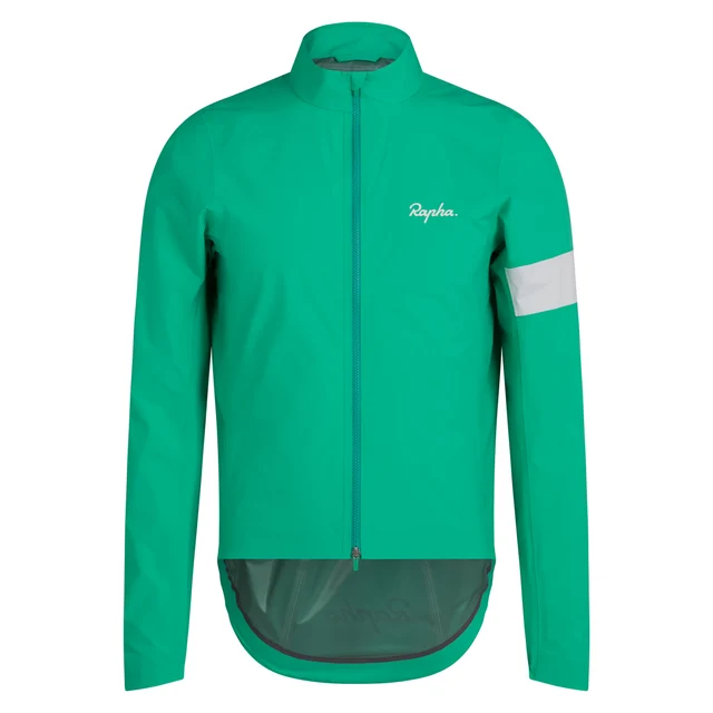 Rapha Men's Core Regnjakke Fresh Green/White, Str. L 