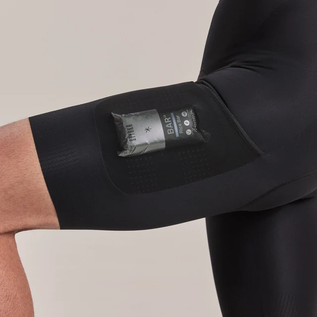 Rapha Men's Brevet Cargo Bib Shorts III Regular, Black/White, Str. S 