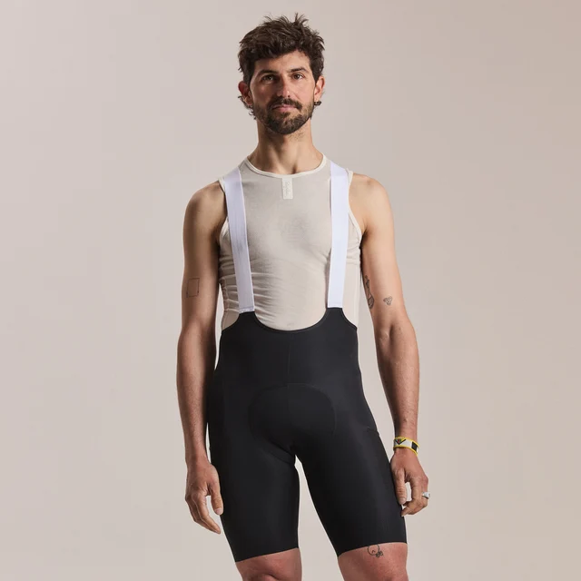 Rapha Men's Brevet Cargo Bib Shorts III Regular, Black/White, Str. S 