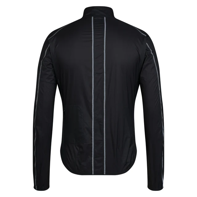 Rapha Men's Brevet Element Wind Jakke Black/Grey, Str. L 