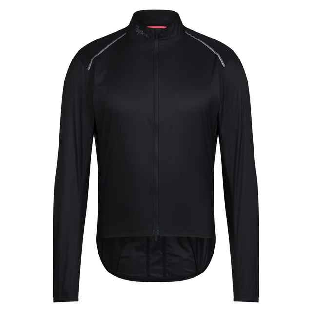 Rapha Men's Brevet Element Wind Jakke Black/Grey, Str. L 