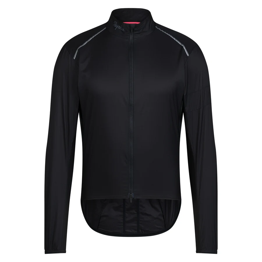 ウェア Rapha Breavet FW Wind Jacket Rapha Men's Brevet Element Wind Jakke Black/Grey, Str. L - Bikeshop.no