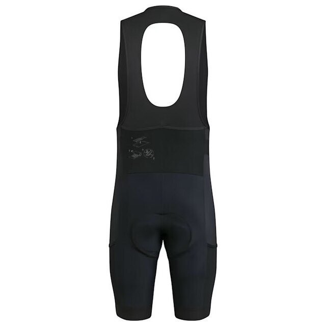 Rapha Men's Core Cargo Bib Cykelbyxor Black/Black, Str. L 