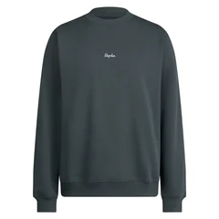 Rapha Men&#39;s HeavyWeight Cotton Genser Onyx/White, Str. S