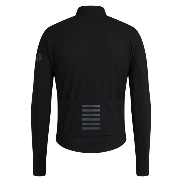 Rapha Men's Pro Team LS Shadow Trøye Black/Rainbow Reflective, Str. S 