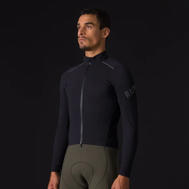 Rapha Men's Pro Team LS Shadow Trøye Black/Rainbow Reflective, Str. S 