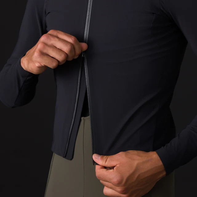 Rapha Men's Pro Team LS Shadow Trøye Black/Rainbow Reflective, Str. S 