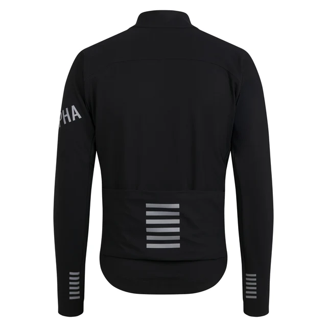 Rapha Men's Pro Team Shadow Vinterjakke Black/Silver Reflective, Str. L 