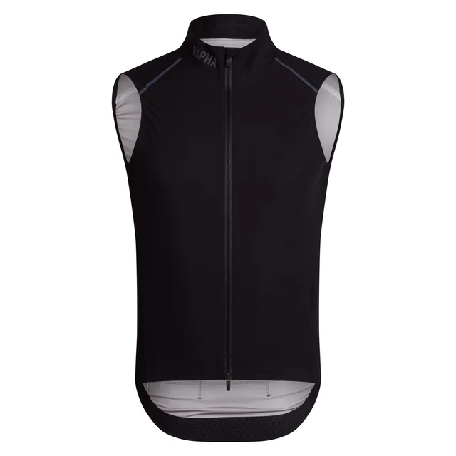 Rapha Men's Pro Team Shadow Vest Black/Silver Reflective, Str. S 
