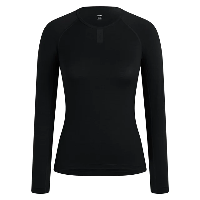 Rapha W's Merino LS Undertrøye Black, Str. S 