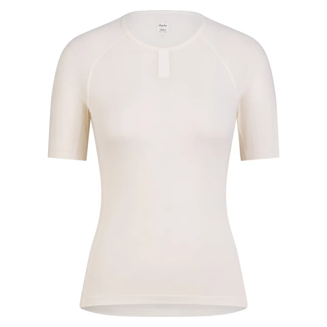 Rapha W's Merino SS Undertrøye Cream/White, Str. XL 
