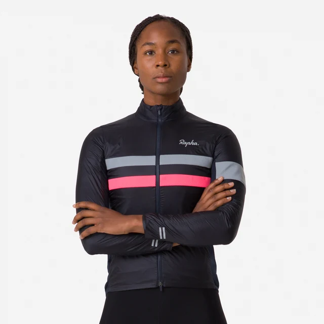 Rapha W's Brevet Insulated Jacka Dark Navy, Str. XS 