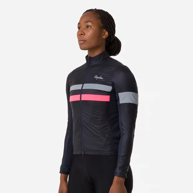 Rapha W's Brevet Insulated Jacka Dark Navy, Str. XS 