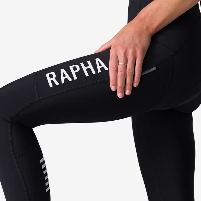 Rapha W's Pro Team Vinter Tights III Black/White, Str. M 