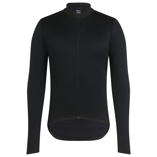 Rapha Men's Classic LS Sykkeltrøye Black/Black, Str. S 