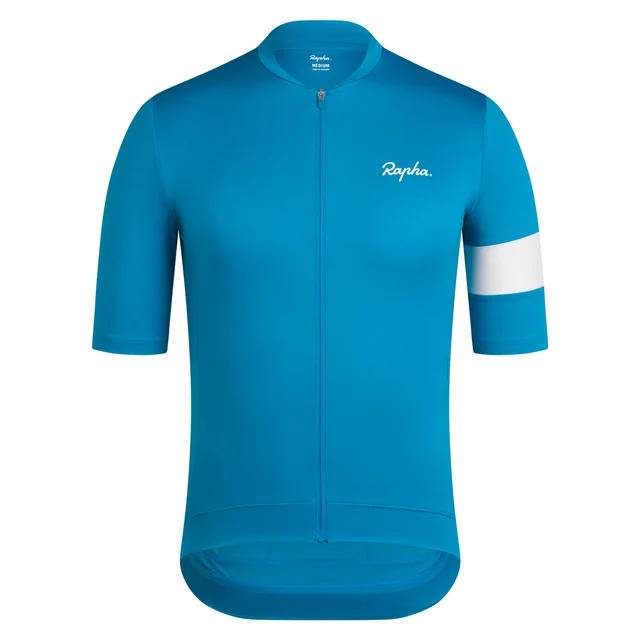 Rapha Men's Core Sykkeltrøye Teal Blue/White, Str. S 