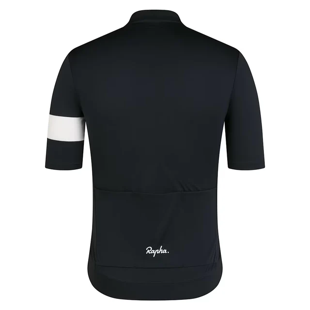 Rapha Men's Core Sykkeltrøye Black/White, Str. XS 