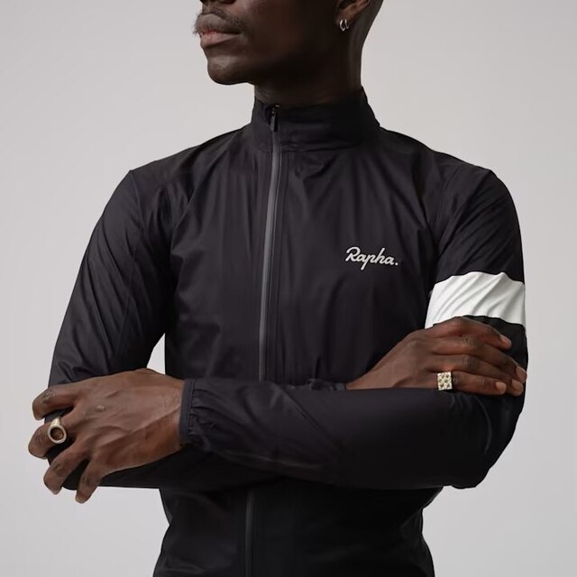 Rapha Men's Core Regnjakke II Black, Str. L 