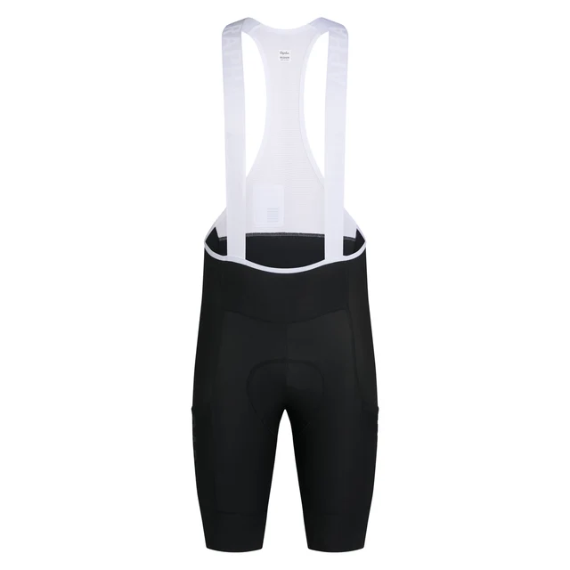 Rapha Men's Pro Team Cargo Bib Shorts Regular, Black/White, Str. XXL 