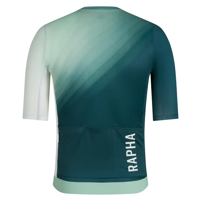 Rapha Men's Pro Team Training Trøye III Surface Print - Green, Str. L 