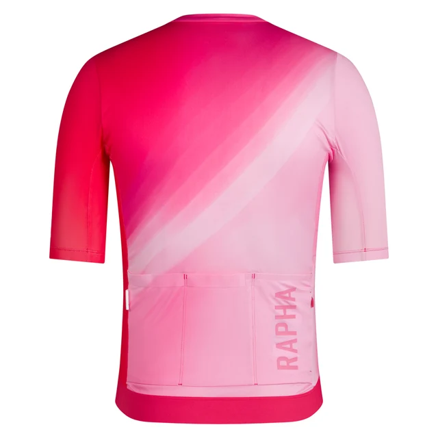 Rapha Men's Pro Team Training Trøye III Surface Print - Pink, Str. M 