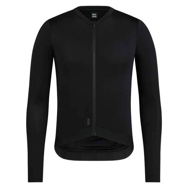 Rapha Mens Pro Team LS Lightweight Trøye Black/Dark Grey, Str. XXL 