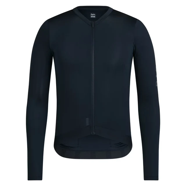Rapha Mens Pro Team LS Lightweight Trøye Carbon / Navy, Str. S 