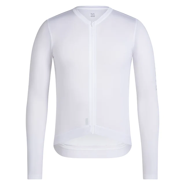 Rapha Mens Pro Team LS Lightweight Trøye White / Silver, Str. XXL 