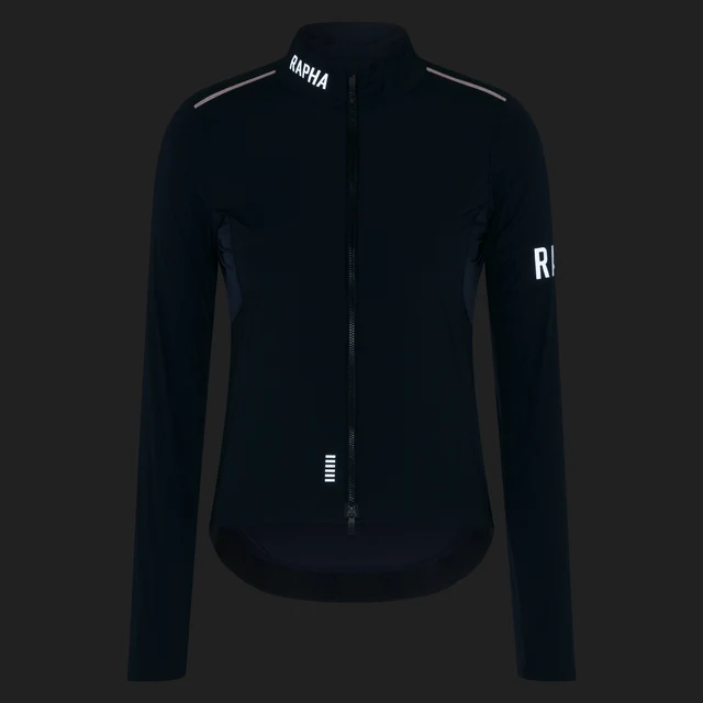 Rapha W's Pro Team LW Vindjacka Carbon/Dark Grey, Str. S 