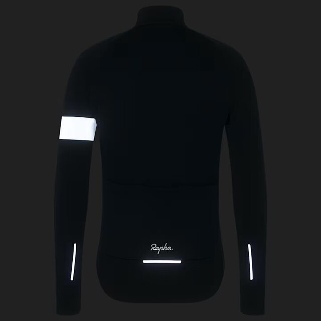 Rapha Men's Core Vinterjakke Black/White, Str. L 