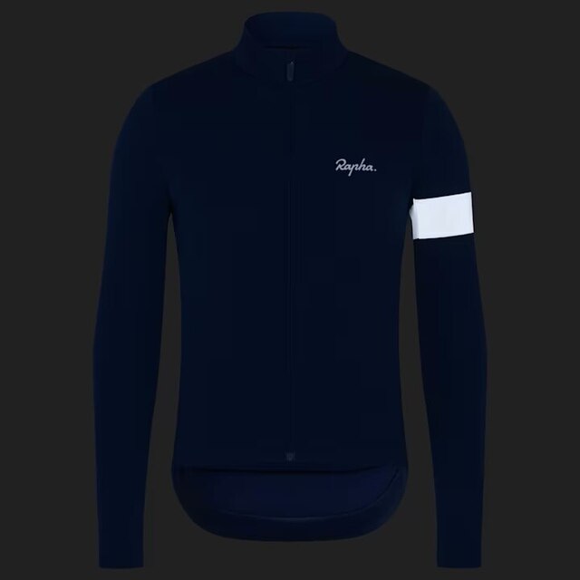 Rapha Men's Core Vinterjakke Navy/White, Str. XL 