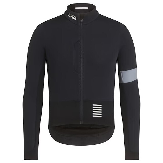 Rapha Men's Pro Team Vinterjakke Black/White, Str. XL 