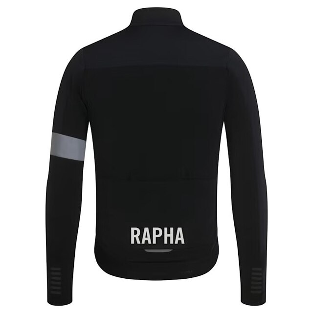 Rapha Men's Pro Team Vinterjakke Black/White, Str. XL 