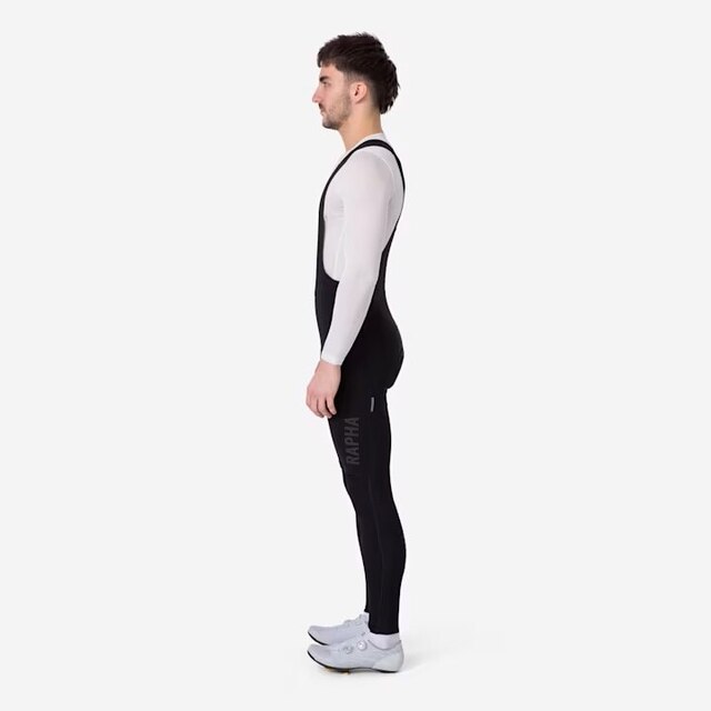 Rapha Men's Pro Team Vinter Bib Tights Black/Black, Str. L 