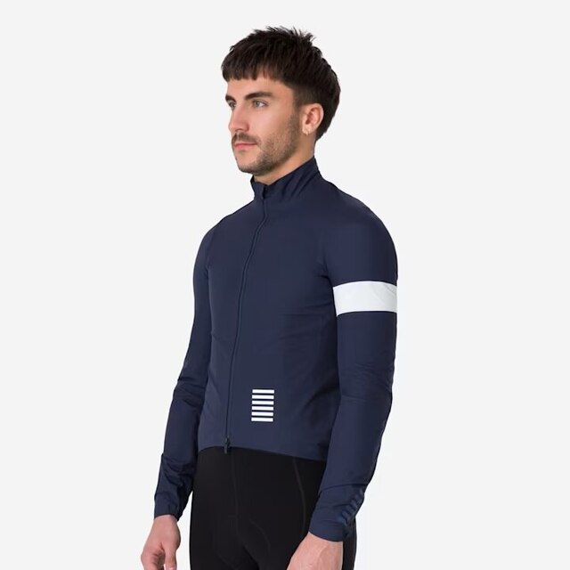 Rapha Men's Pro Team Gore-Tex Regnjacka Dark Navy/White, Str. M 