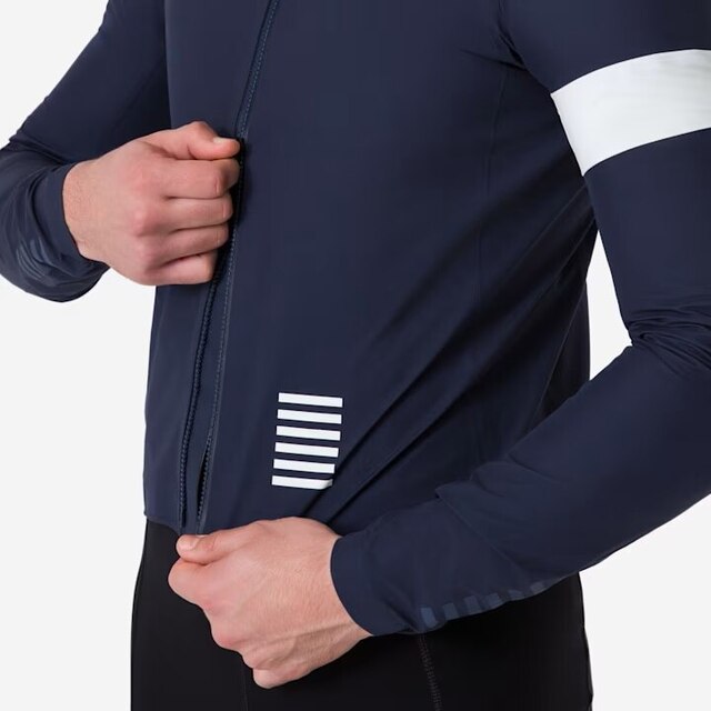 Rapha Men's Pro Team Gore-Tex Regnjakke Dark Navy/White, Str. M 