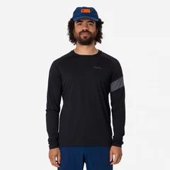 Rapha Men's Trail LS Technical genser Black/Grey, Str. S