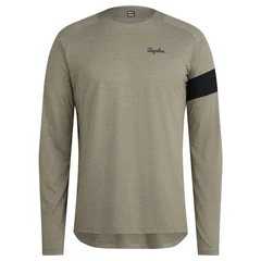 Rapha Men's Trail LS Technical genser Khaki/Black, Str. M