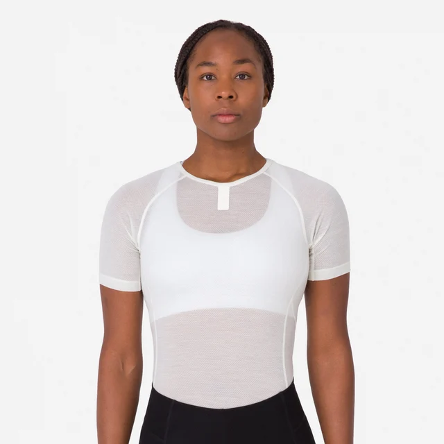 Rapha W's Merino LW SS Undertrøye Cream/White, Str. XS 