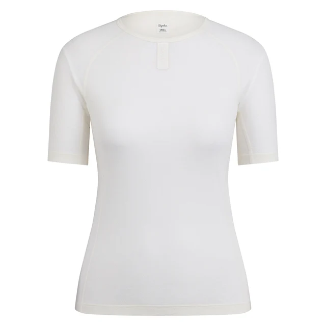 Rapha W's Merino LW SS Undertrøye Cream/White, Str. XS 