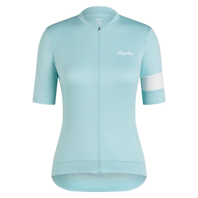 Rapha W's Core Sykkeltrøye Light Blue/White, Str. XS 