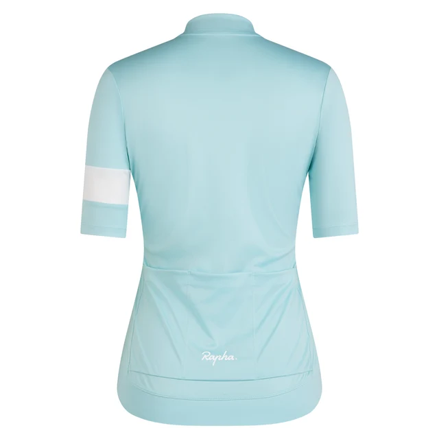 Rapha W's Core Sykkeltrøye Light Blue/White, Str. XS 