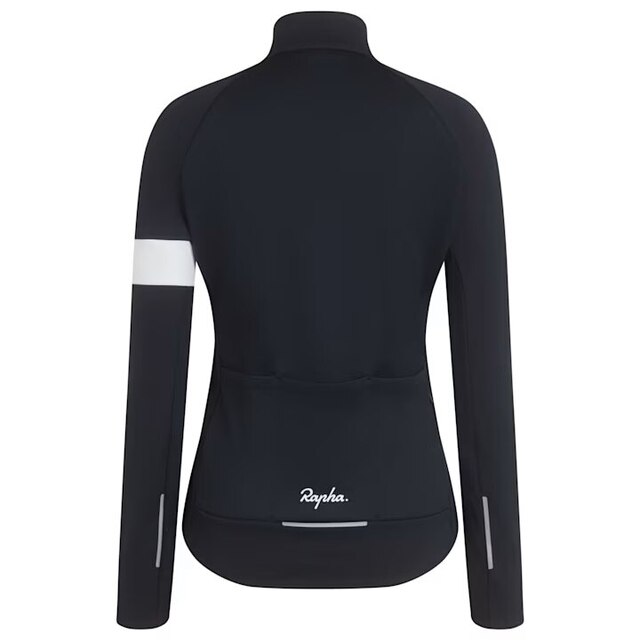 Rapha W's Core Vinterjakke Black/White, Str. M 