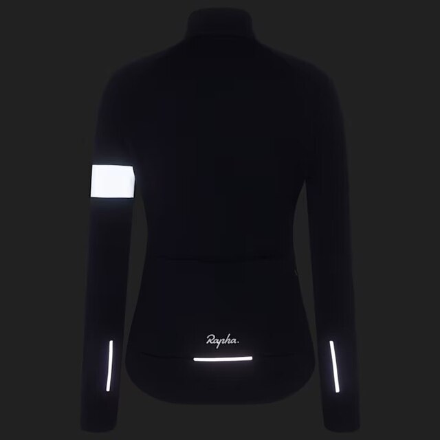 Rapha W's Core Vinterjacka Black/White, Str. M 