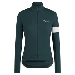Rapha W&#39;s Core Vinterjakke Forest Green/White, Str. XL
