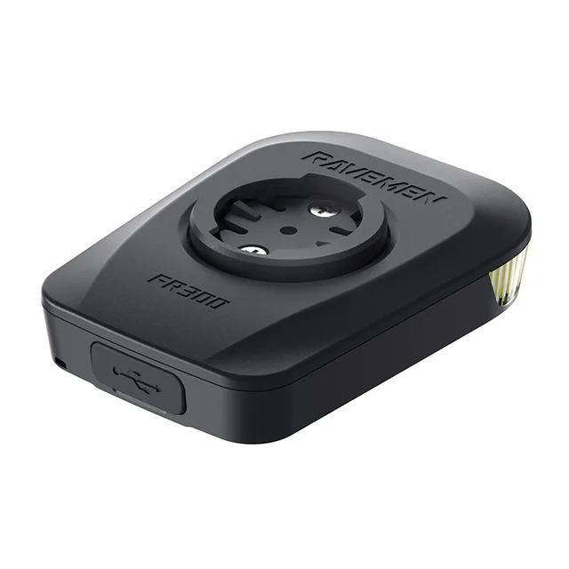 Ravemen FR300 ANT+ Garmin Mount Frontlys 300 Lumen, 1200 mAh Batteri, USB-C 