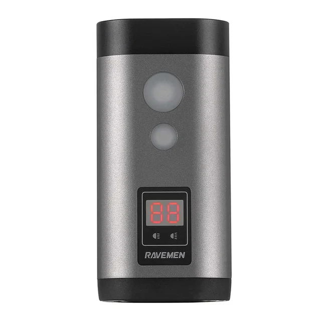 Ravemen PR2000 Frontlys 2000 Lumen, 6000 mAh Batteri, USB-C 