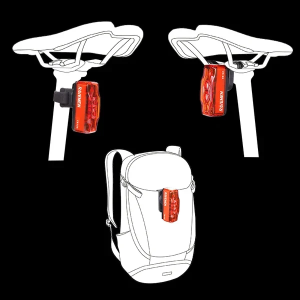 Ravemen TR150 Baklys 150 Lumen, 800 mAh Batteri, USB-C 