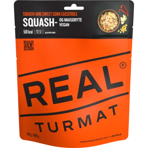 Real Squash og mais gryte 460g Middag Vegan